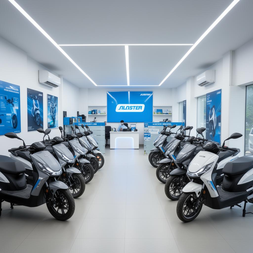 Modern EV service center in Kerala